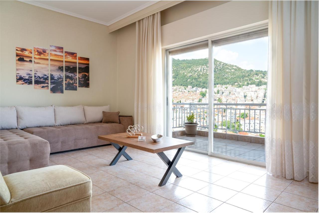 Pleasures House Kavala Apartment ภายนอก รูปภาพ