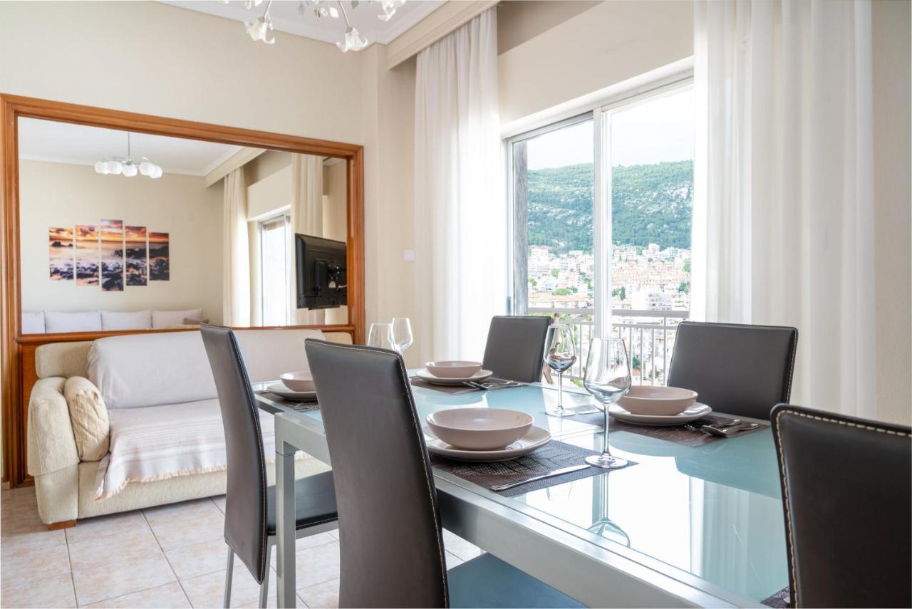 Pleasures House Kavala Apartment ภายนอก รูปภาพ