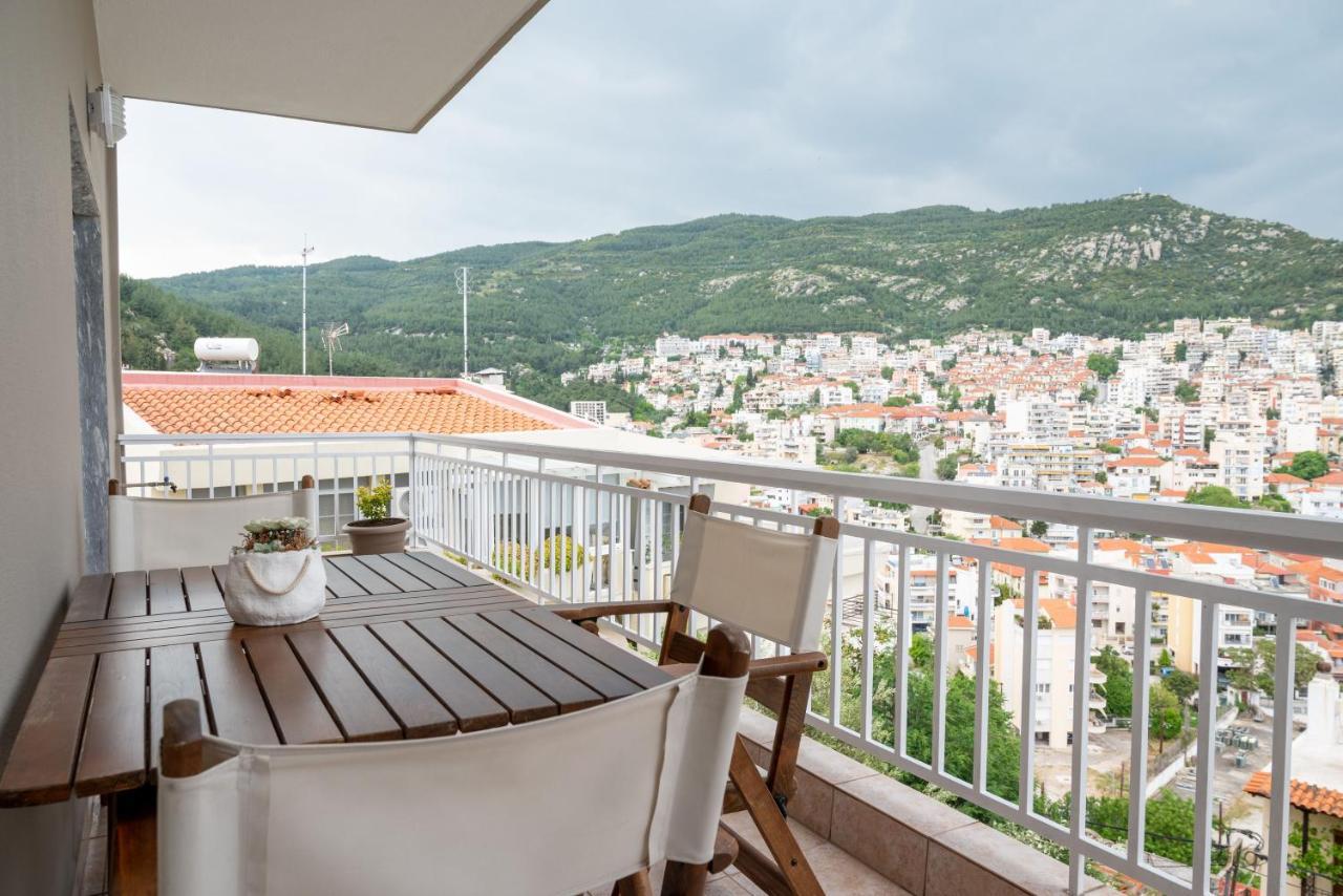 Pleasures House Kavala Apartment ภายนอก รูปภาพ